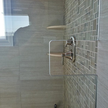Glass Shower Wall Cutout