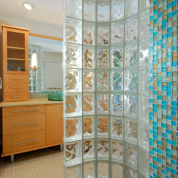 Glass Tile Bath