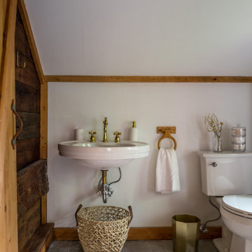 Glazed Thin Brick Bathroom Floor