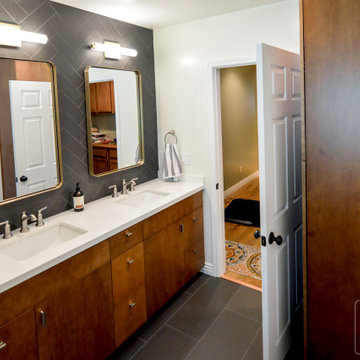 Glendora, CA, A Modern, and Eclectic guest bathroom remodel