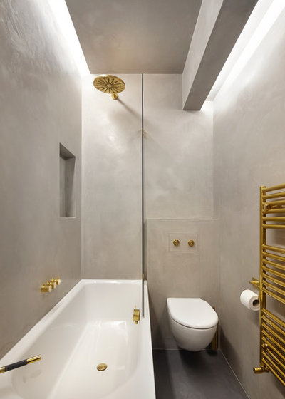 Contemporary Bathroom by RISE Design Studio