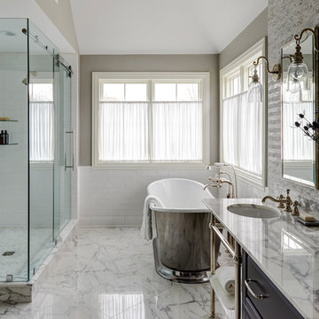 Glenview Renovations - Luxurious, Spa-like Master Bath