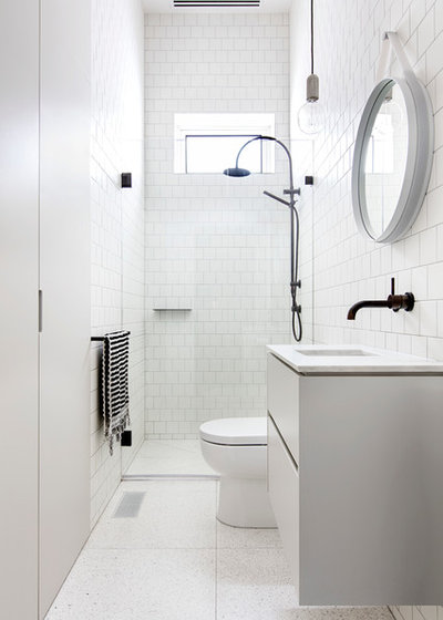 Scandinavian Bathroom by Fido Projects