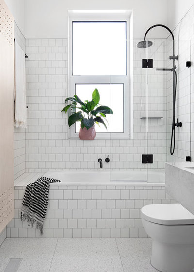 Scandinavian Bathroom by Fido Projects
