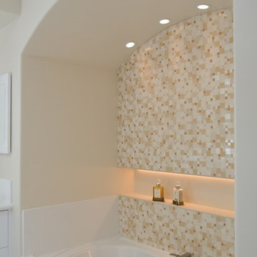 Gold & White Bath