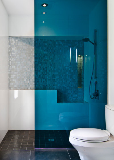 コンテンポラリー 浴室 by Reader & Swartz Architects, P.C.