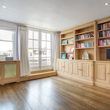 Gorgeous Built-In Bookshelf