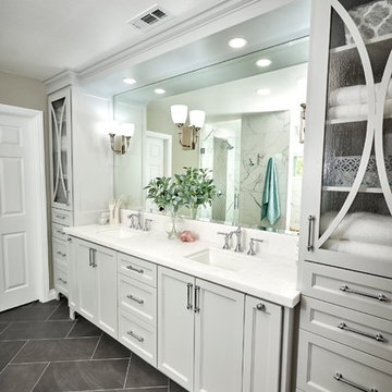 Gorgeous Gray Bathroom Remodel