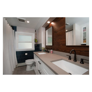 Gorgeous Master Bath Remodel in West Chester - Farmhouse - Bathroom ...