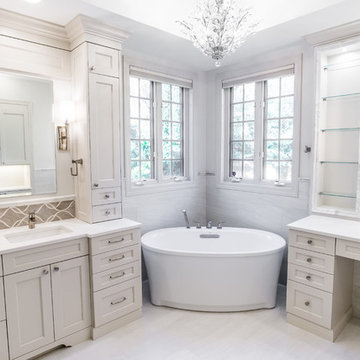 Gorgeous White Bathroom