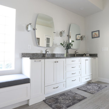 Gracious Gray Master Bath