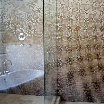 Gradiant tile bath