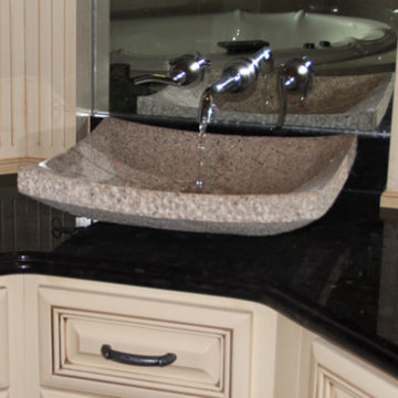 Granite Vanity Countertop With Vessel Sink
