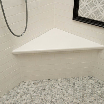 Gray and Black Bathroom Remodel