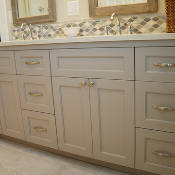 Gray Bathroom Vanity