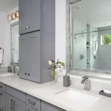 Gray Chic Master Bathroom