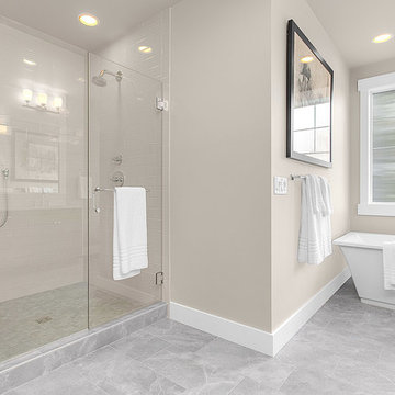 Greater Seattle Area | San Tropez Basement Master Suite Bathroom