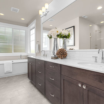 Greater Seattle Area | San Tropez Basement Master Suite Bathroom