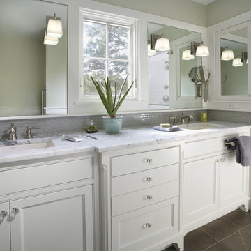 Greek Revival Remodel - Master Bathroom