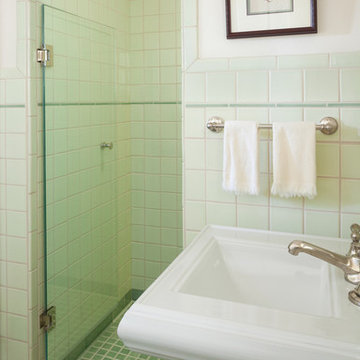 Green & Serene San Francisco Bathroom