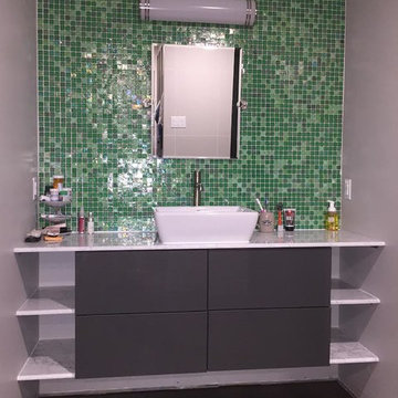 Green Bathroom Remodel