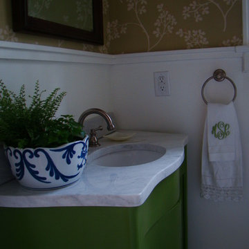 Green Bathroom Renovation