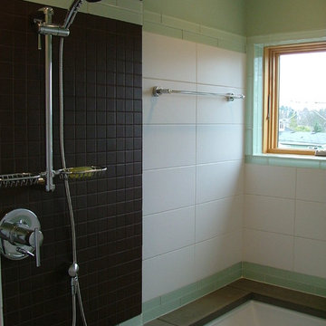 Green Cubed - Modern Bathroom Photos