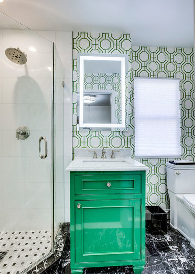 Transitional Bathroom by Bath + Kitchen