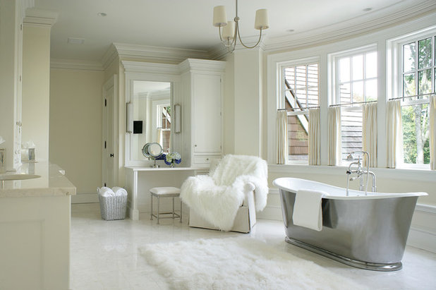 Traditional Bathroom by Valerie Grant Interiors