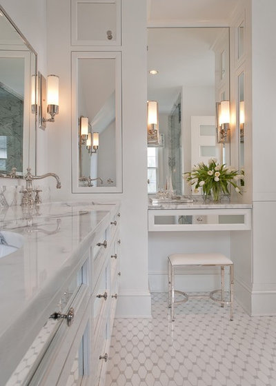 Traditional Bathroom by Tiffany Eastman Interiors, LLC