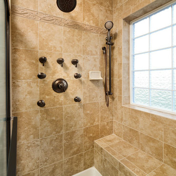 Greenwood Craftsman Model - Owner's Bathroom - Beracah Homes - Modular home