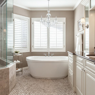 Greenwood Village Master Bath with Freestanding Soaking Tub