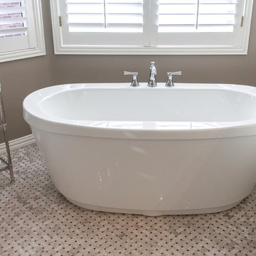 Greenwood Village Master Bath with Freestanding Soaking Tub