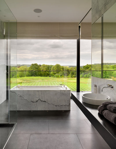 コンテンポラリー 浴室 by Gregory Phillips Architects