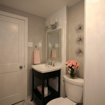 Grey & White Bathroom