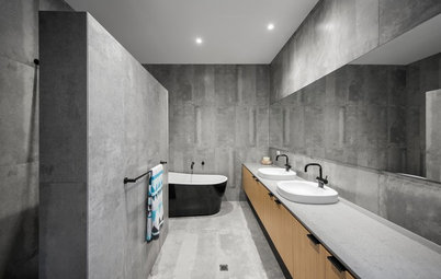 The Beauty of Monochrome Bathrooms