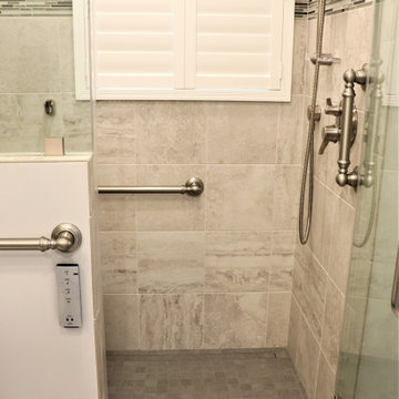 Guest Bath Remodel for wheel chair accessibility