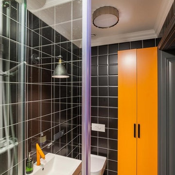 Guest Bathroom, Family apartment, Hampstead
