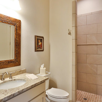 Guest Bathroom - Hill Country Stone Ranch Home