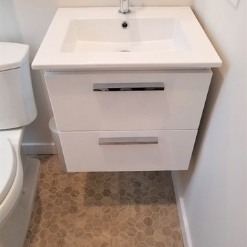 Guest Bathroom - Mamaroneck, NY
