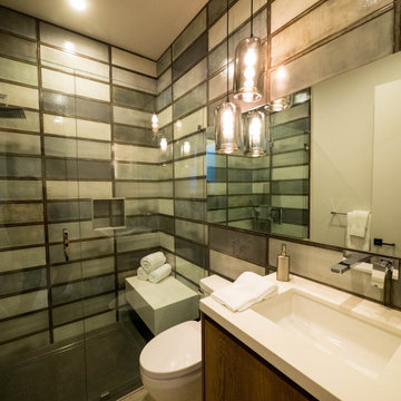 Guest Bathroom | Melrose Residence | West Hollywood, CA