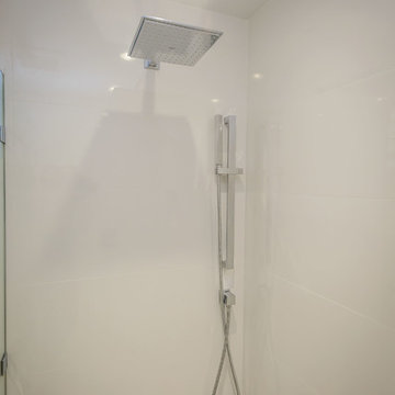 Guest Bathroom Remodel shower detail