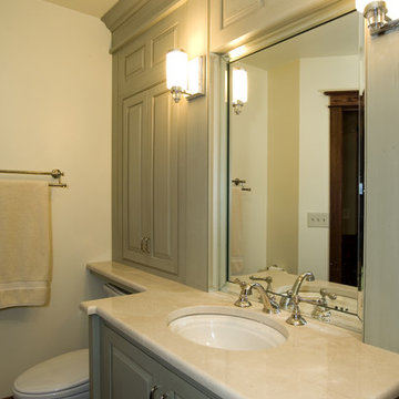 Guest Bathroom Remodel with Custom Cabinetry