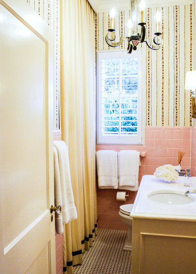 Traditional Bathroom by Mina Brinkey