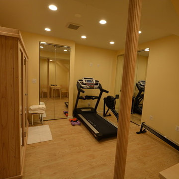 Gym and Sauna in the basement. Laurel, MD