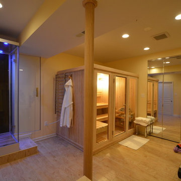 Gym and Sauna in the basement. Laurel, MD
