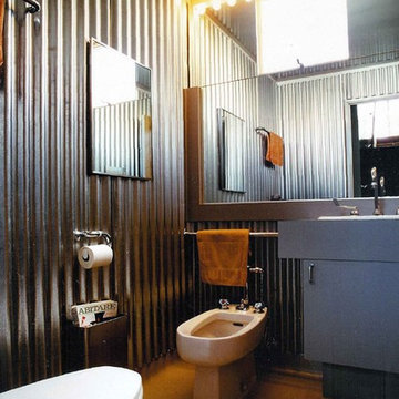 Corrugated Metal Wall Ideas Photos, How To Install Corrugated Metal On Shower Walls