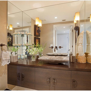 75+ Badezimmer mit Kupfer-Waschbecken/Waschtisch Ideen & Bilder
