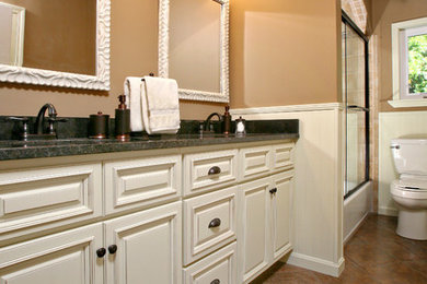Photo of a contemporary bathroom in Louisville.