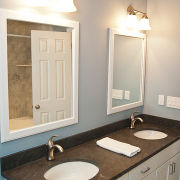 Hall Bathroom Makeover in New Jersey